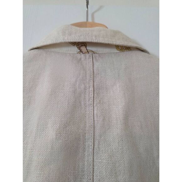J. McLaughlin Linen Jacket S - Picture 12 of 12